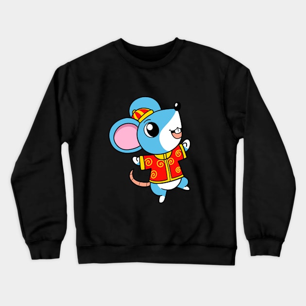 Rat Zodiac Crewneck Sweatshirt by WildSloths